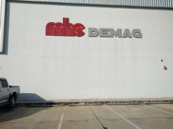 สแตนเลสทำสี บริษัท MHE DEMAG เหมราชครับ